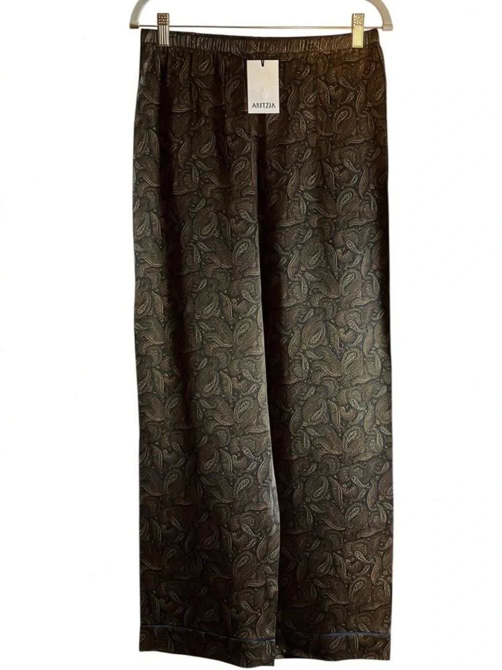 Aritzia NWT 
Nightside Silk Pajama Pant & Top in Size S - Picture 7 of 13